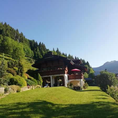 La Cote d'Arbroz Chambres En Chalet Petit Dejeuner Inclus מראה חיצוני תמונה