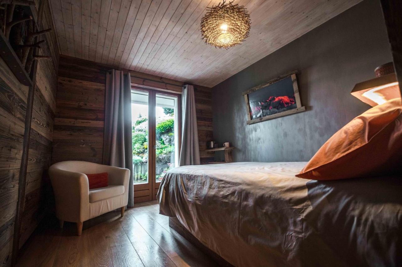 La Cote d'Arbroz Chambres En Chalet Petit Dejeuner Inclus מראה חיצוני תמונה