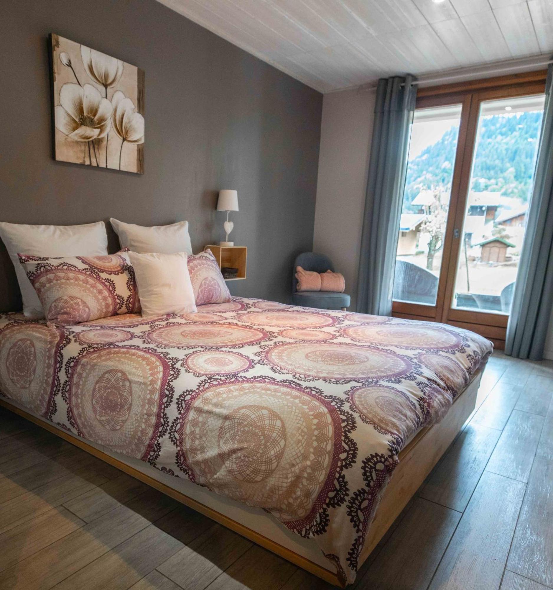 La Cote d'Arbroz Chambres En Chalet Petit Dejeuner Inclus מראה חיצוני תמונה