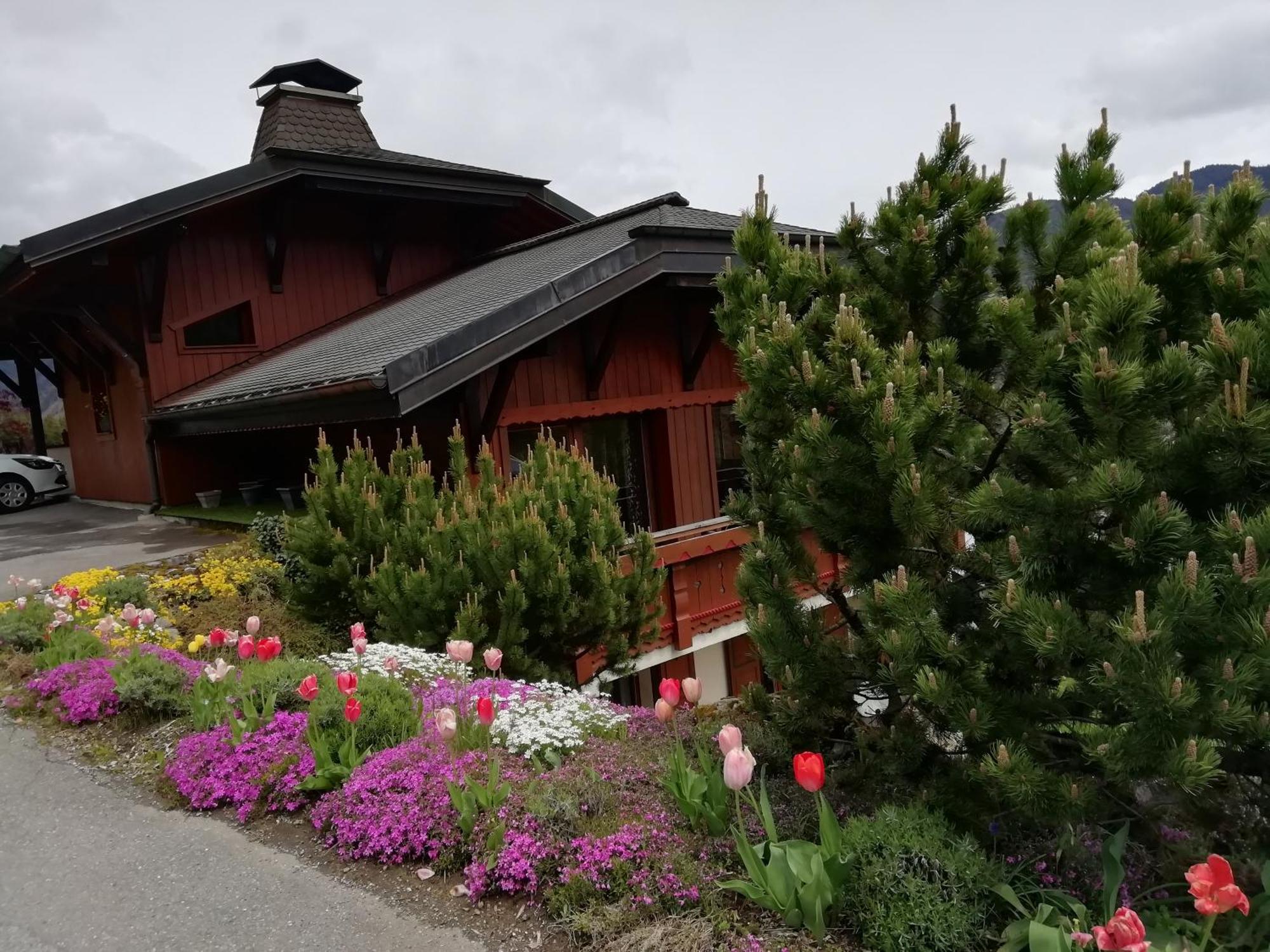 La Cote d'Arbroz Chambres En Chalet Petit Dejeuner Inclus מראה חיצוני תמונה