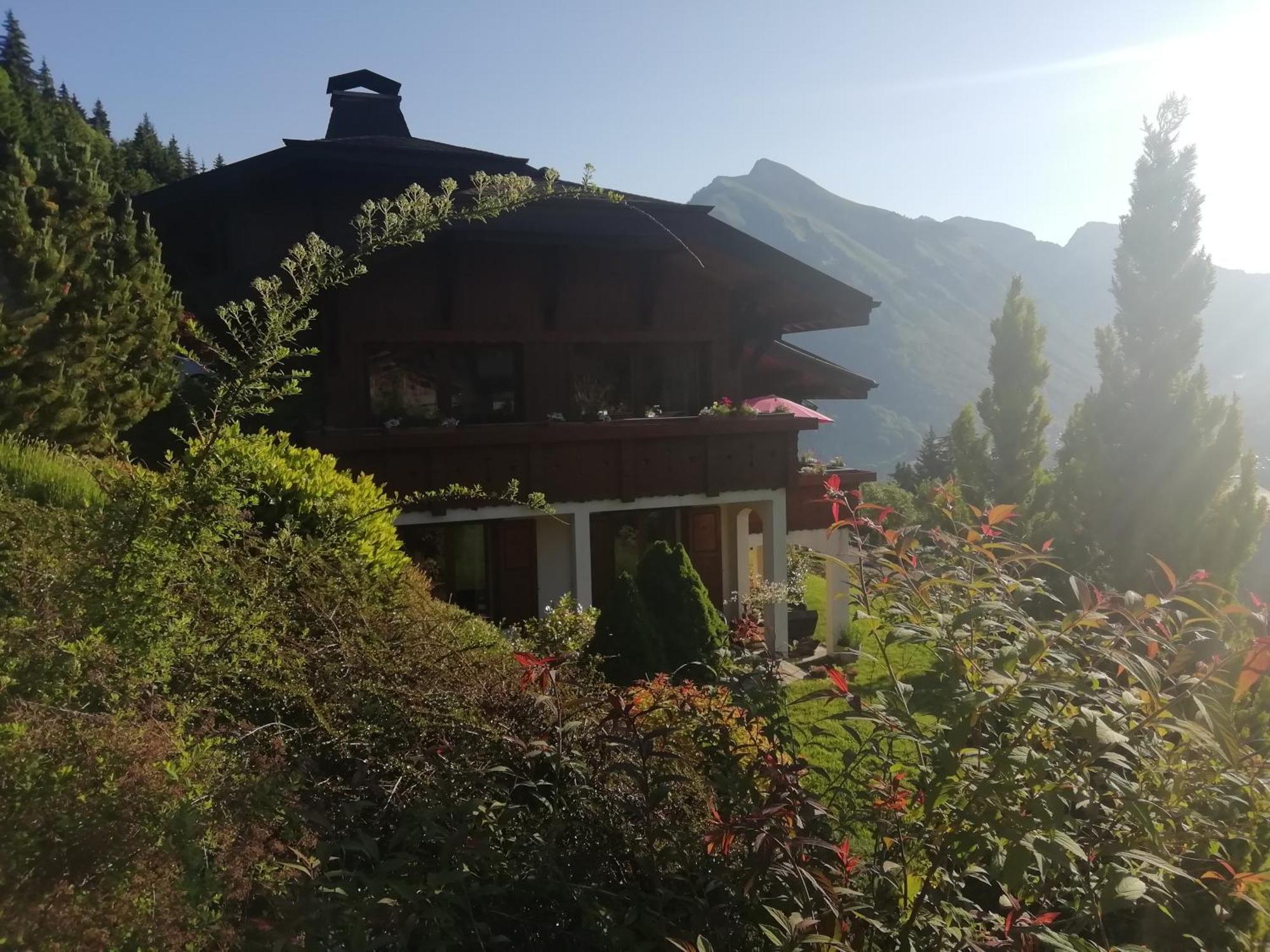 La Cote d'Arbroz Chambres En Chalet Petit Dejeuner Inclus מראה חיצוני תמונה
