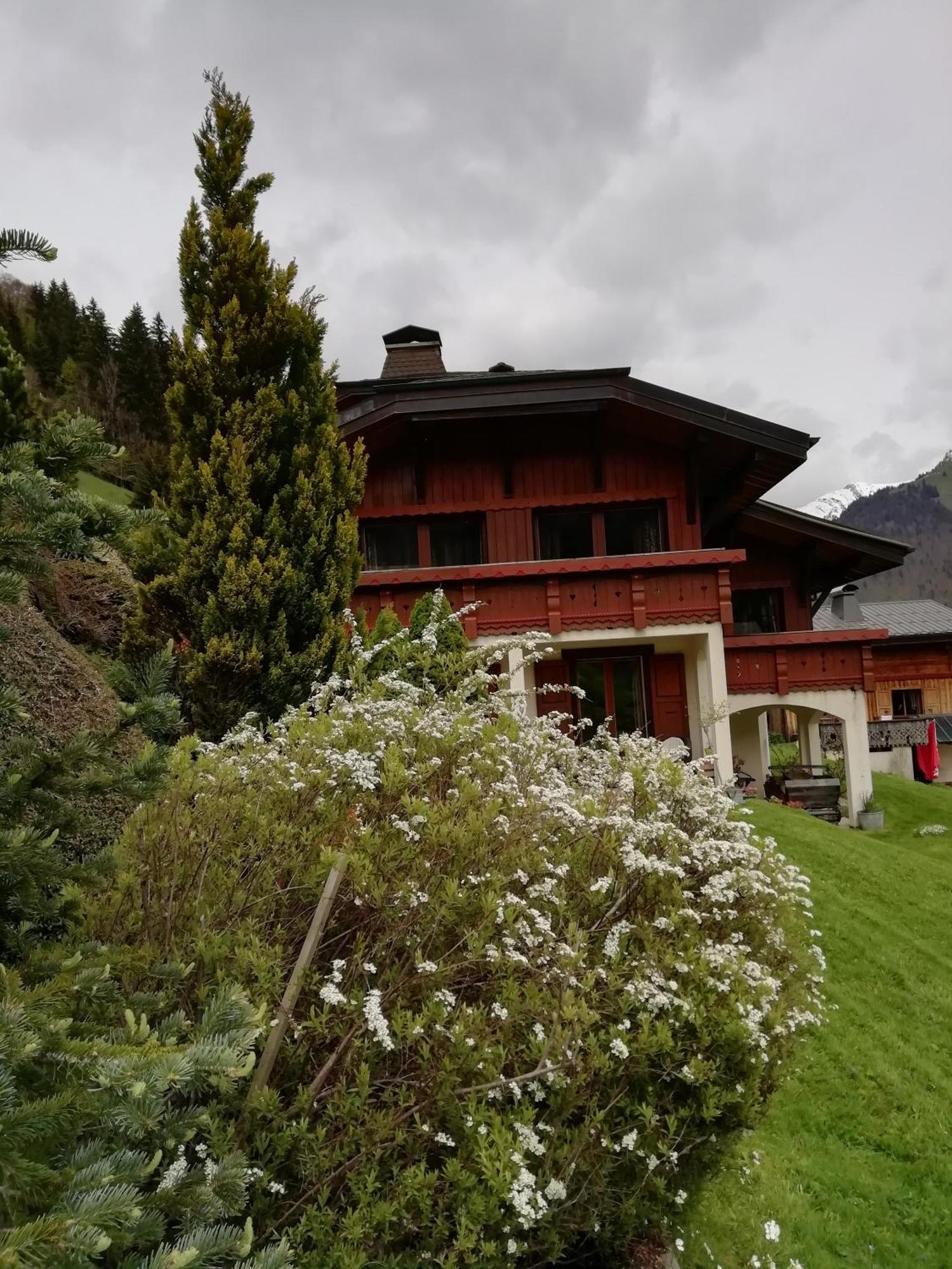 La Cote d'Arbroz Chambres En Chalet Petit Dejeuner Inclus מראה חיצוני תמונה